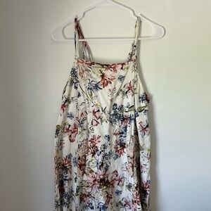 Floral Spaghetti Strap Dress